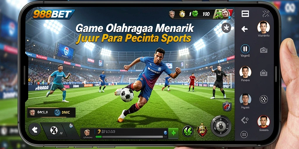 Tampilan gameplay olahraga yang seru dan menarik di 988BET.