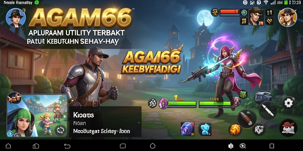 Screenshot AGAM66 menampilkan antarmuka pengguna yang ramah dan fungsional.