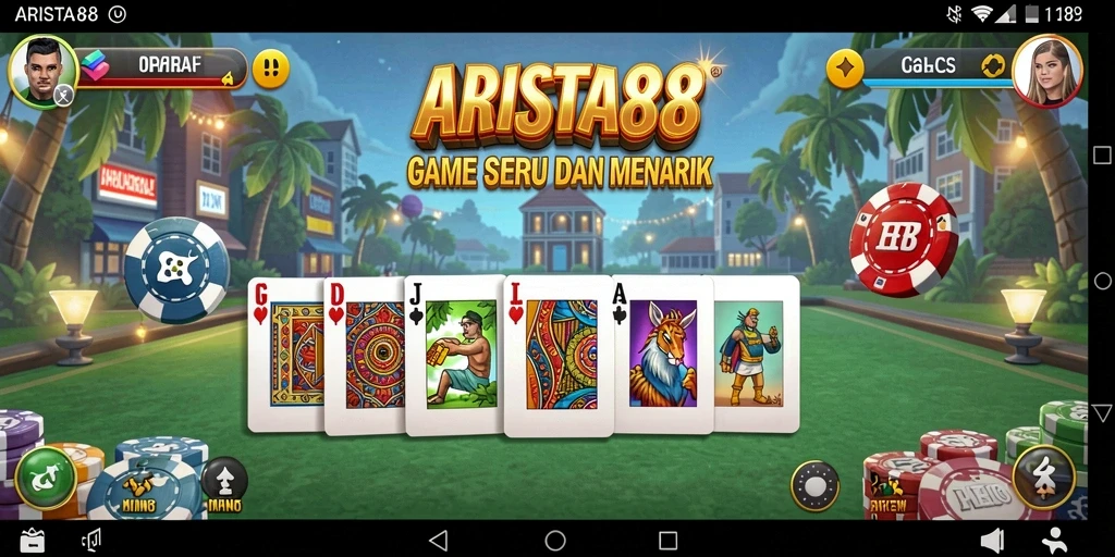 Tampilan menarik dari gameplay <strong>ARISTA88</strong> yang seru dan interaktif.