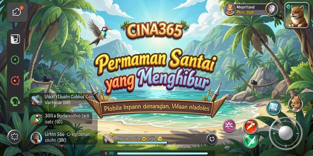 Tampilan menarik gameplay CINA365 yang penuh kesenangan.