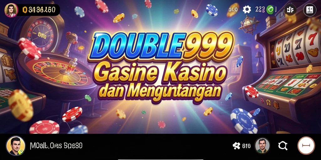 Gameplay seru dari DOUBLE999 dengan grafis menawan.