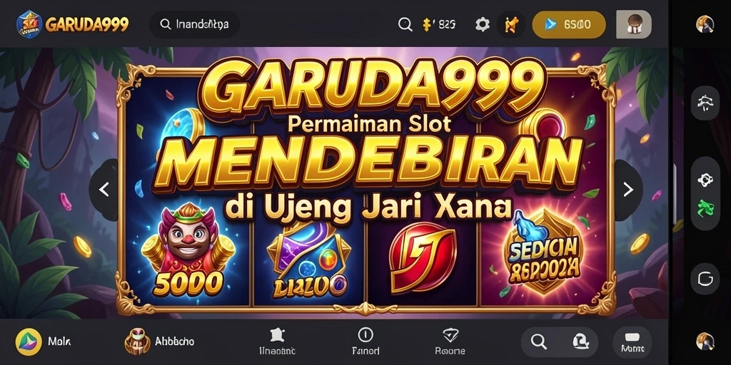 Tampilan gameplay Slot GARUDA999 yang menarik dan menantang.