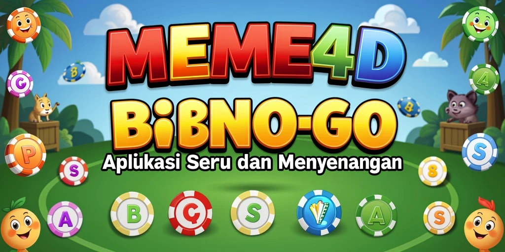 Screenshot menunjukkan gameplay seru dalam permainan Bingo MEME4D.