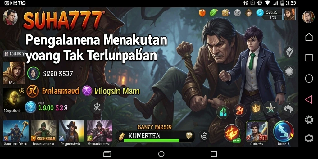 Tampilan gameplay menakutkan dengan suasana Horror yang kental.