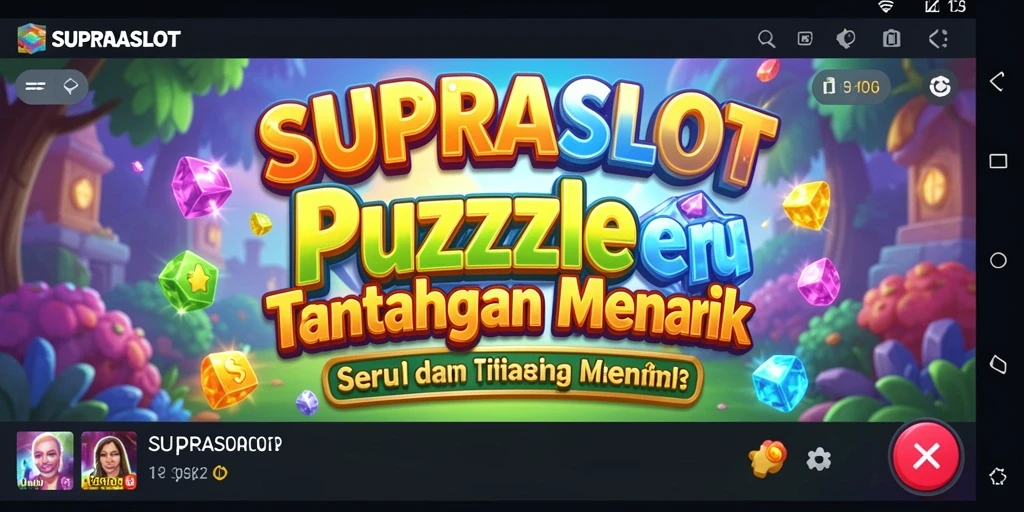 Tampilan menarik dari gameplay seru SUPRASLOT.